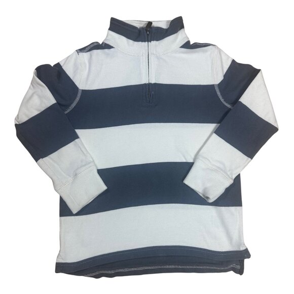 Crewcuts Other - Crewcuts boys Gray and White Striped sweatshirt  Size 6-7